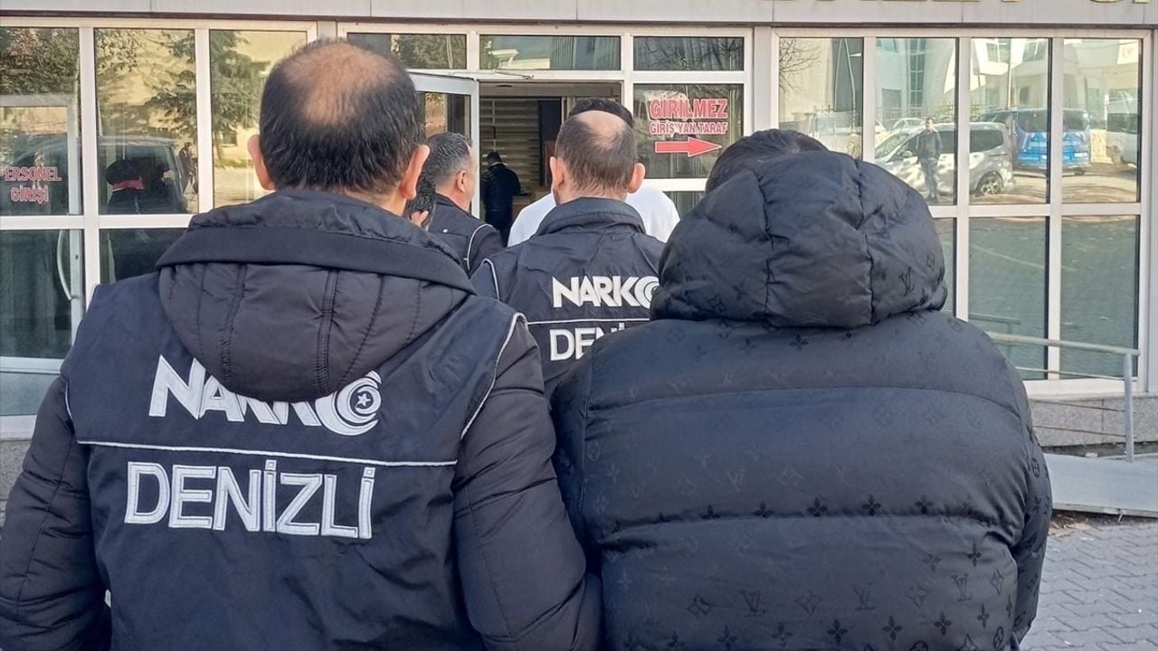 Denizli'de Uyuşturucu Ticareti Operasyonu: 6 Tutuklama