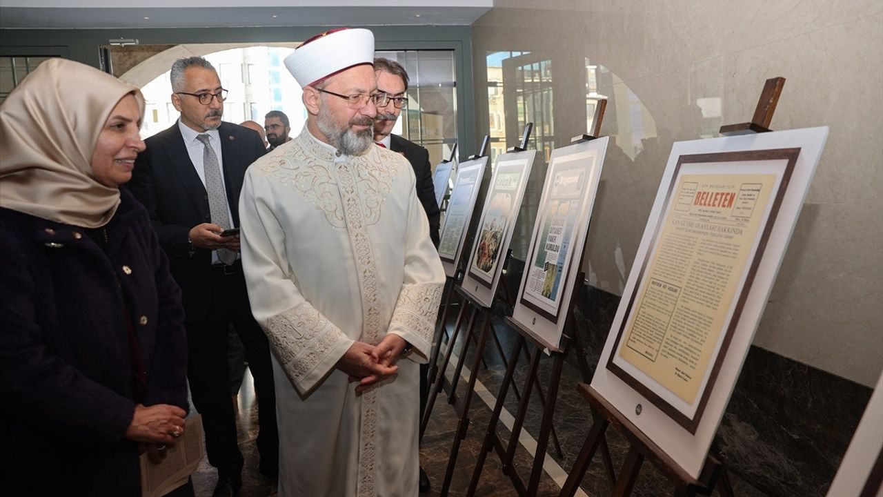 Diyanet İşleri Başkanı Erbaş, 15. Dergi Günleri'nde Okumanın Önemi Vurguladı