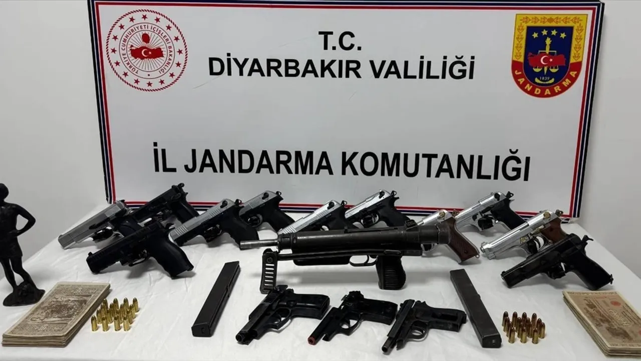 Diyarbakır'da Ruhsatsız Silah Satışı Üzerine Operasyon: Bir Kişi Gözaltında