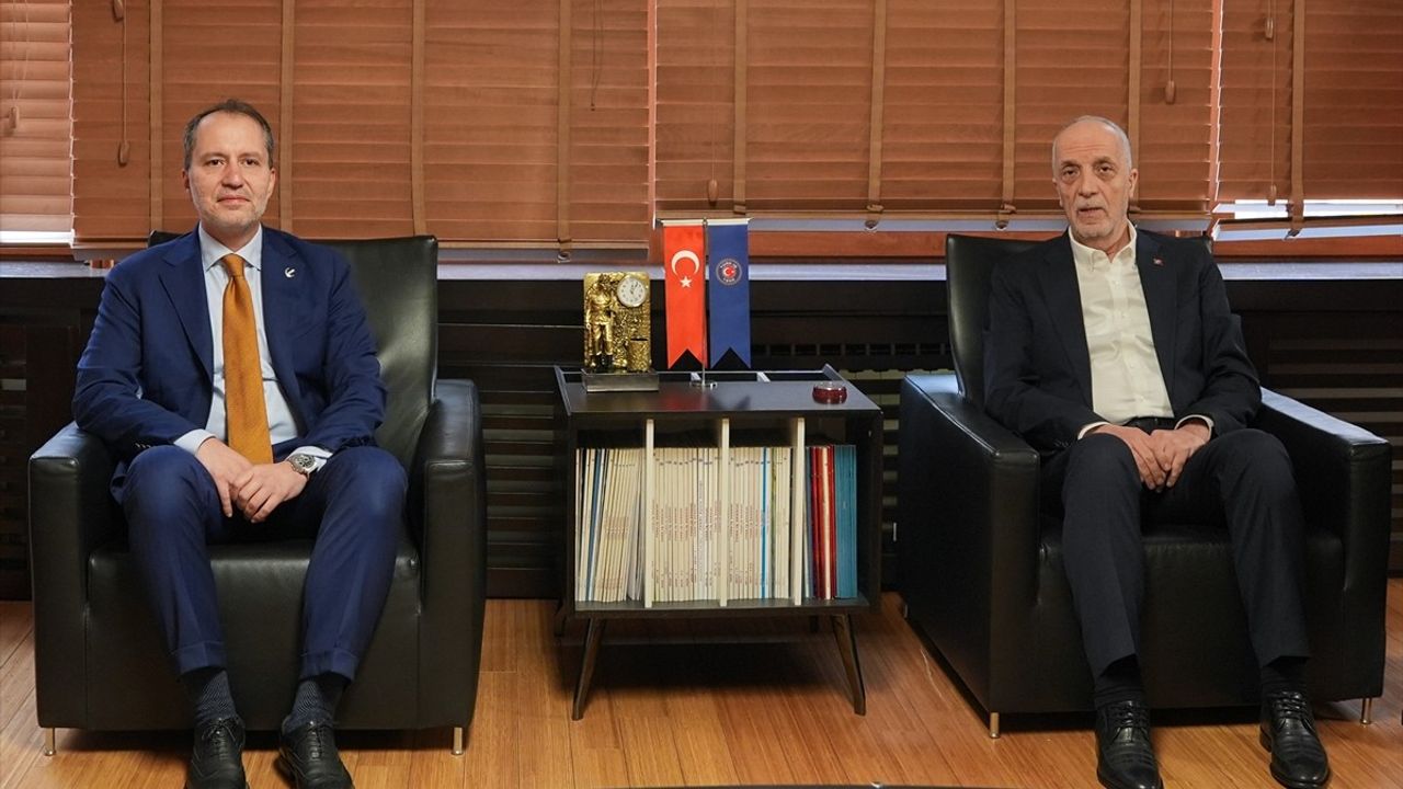 Erbakan, Asgari Ücretin Artırılması İçin Sendikaları Ziyaret Etti