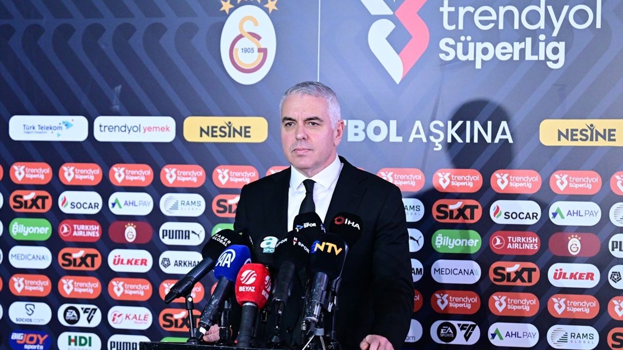 Galatasaray Genel Sekreteri Yazgan'dan Hakem Atamalarına Sert Eleştiri