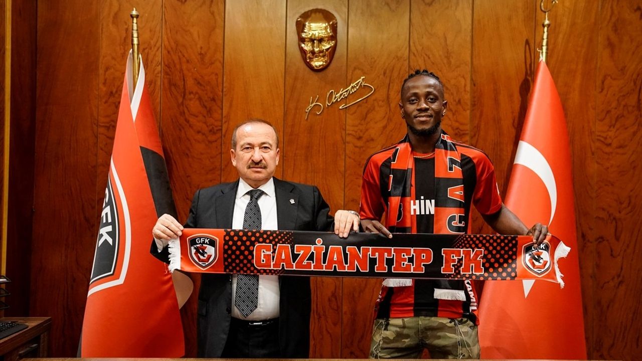 Gaziantep FK, Ganalı Golcü Emmanuel Boateng ile Anlaştı