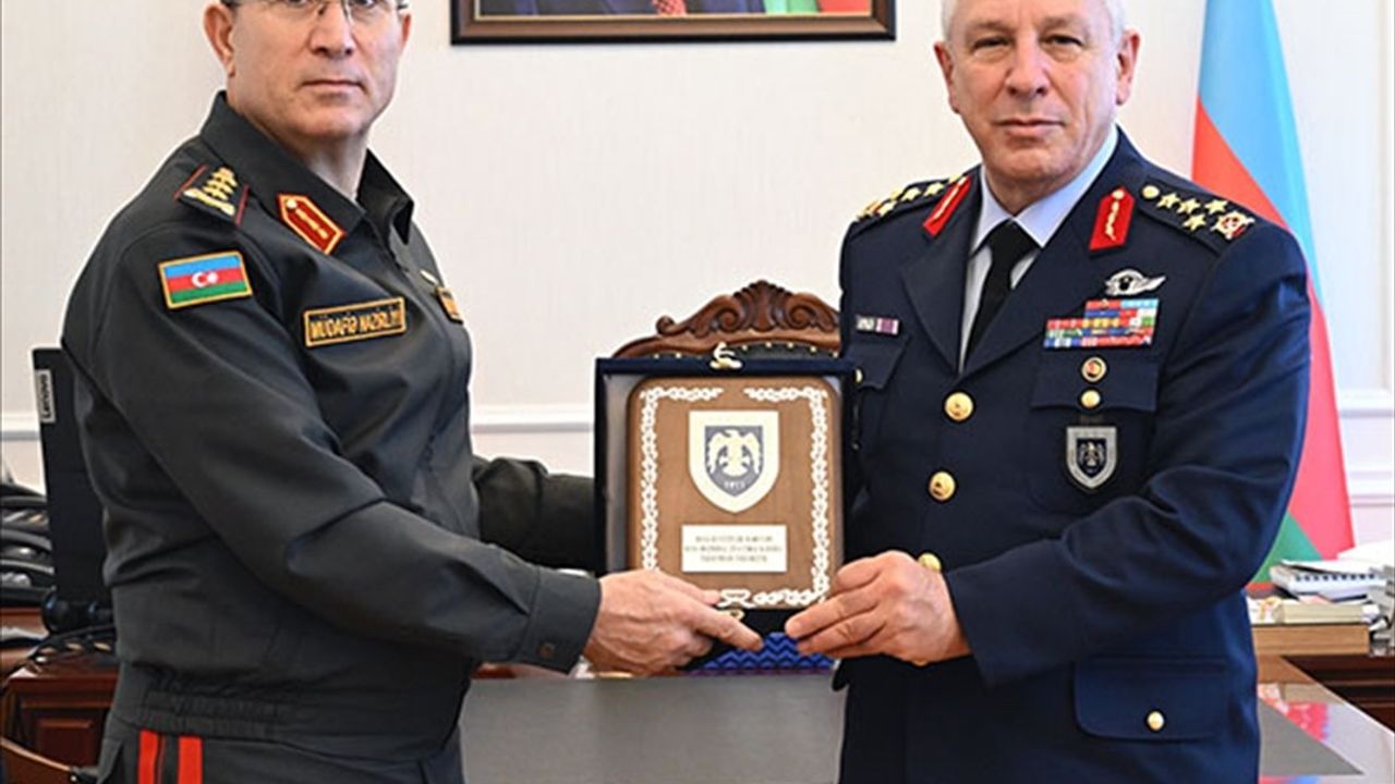 Hava Kuvvetleri Komutanı Orgeneral Kadıoğlu Azerbaycan'da Temaslarda Bulundu