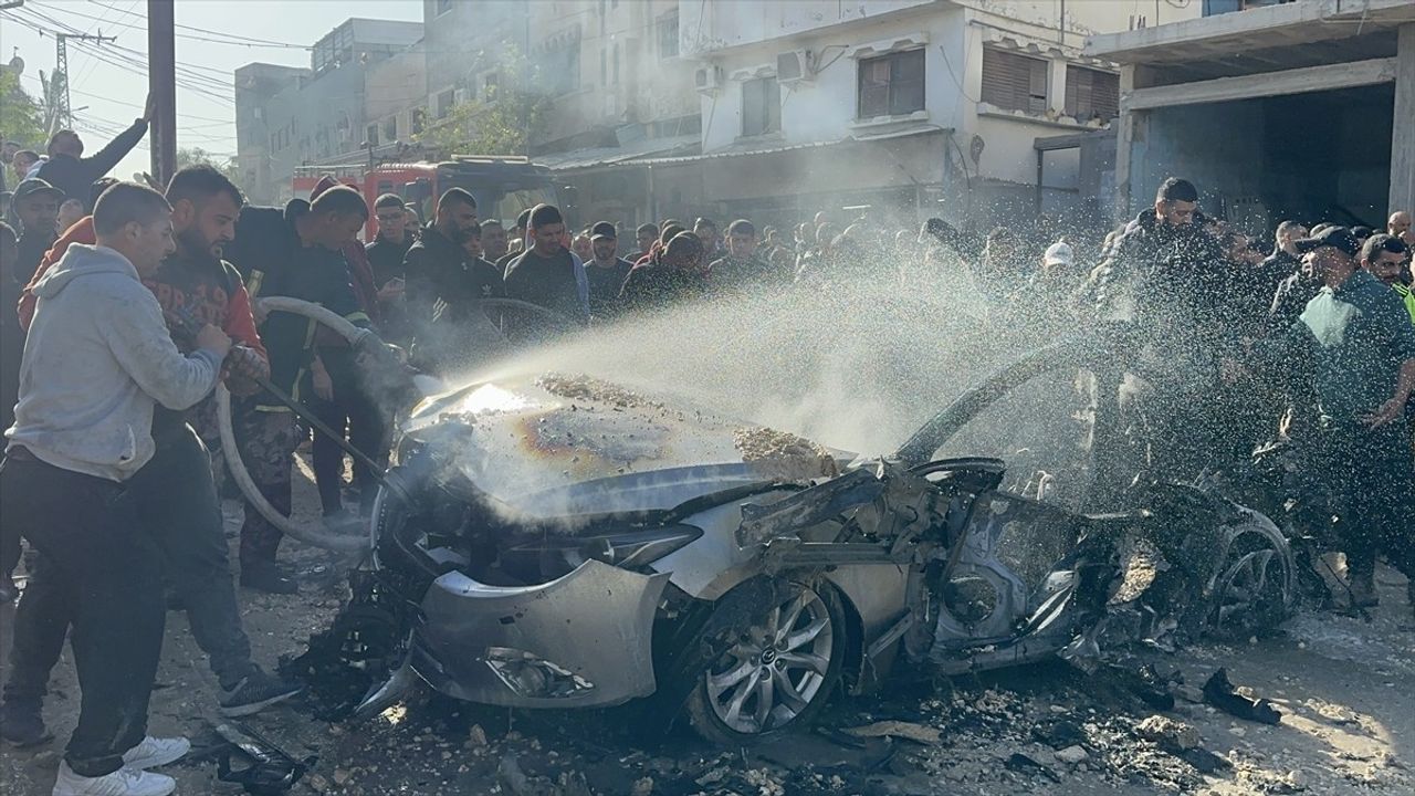 İsrail Ordusunun Batı Şeria'daki İHA Saldırısında 4 Filistinli Hayatını Kaybetti