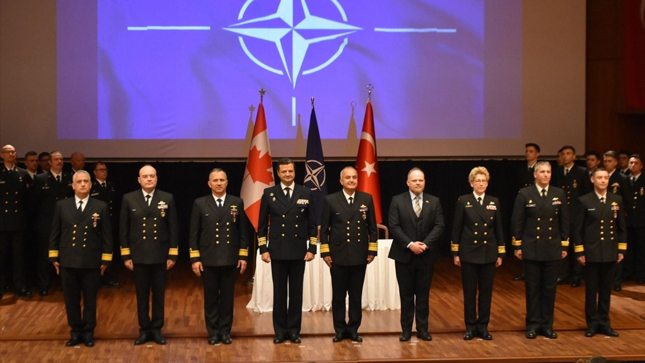 NATO Daimi Deniz Görev Grubu-2 Komutası Türkiye'ye Devredildi