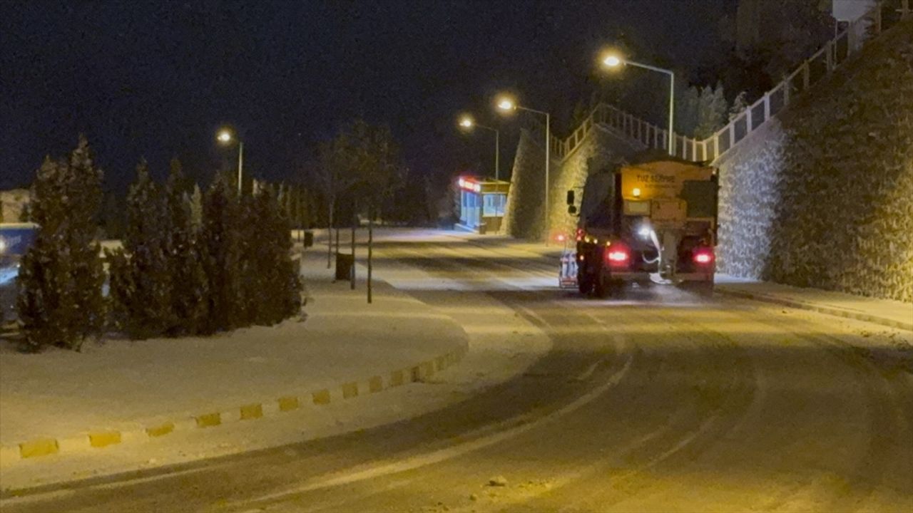 Ordu ve Gümüşhane'de Kar Yağışı Etkili Oldu