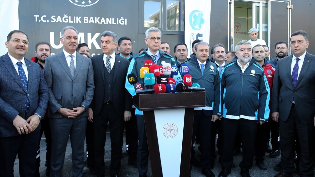 Sağlık Bakanı Memişoğlu'ndan Şanlıurfa'da Önemli Açıklamalar