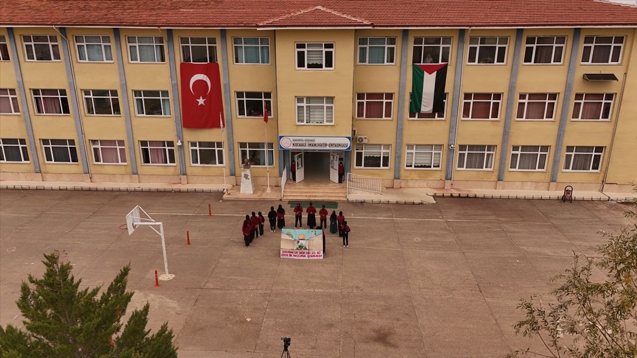 Sakarya'dan Gazze'ye Destek: Öğrencilerden Anlamlı Etkinlik