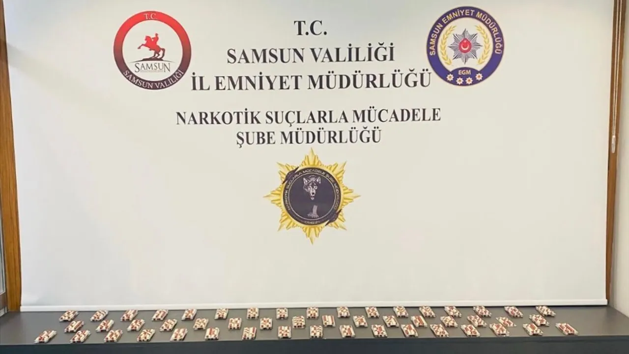 Samsun'da Uyuşturucu Operasyonunda 5 Zanlı Yakalandı