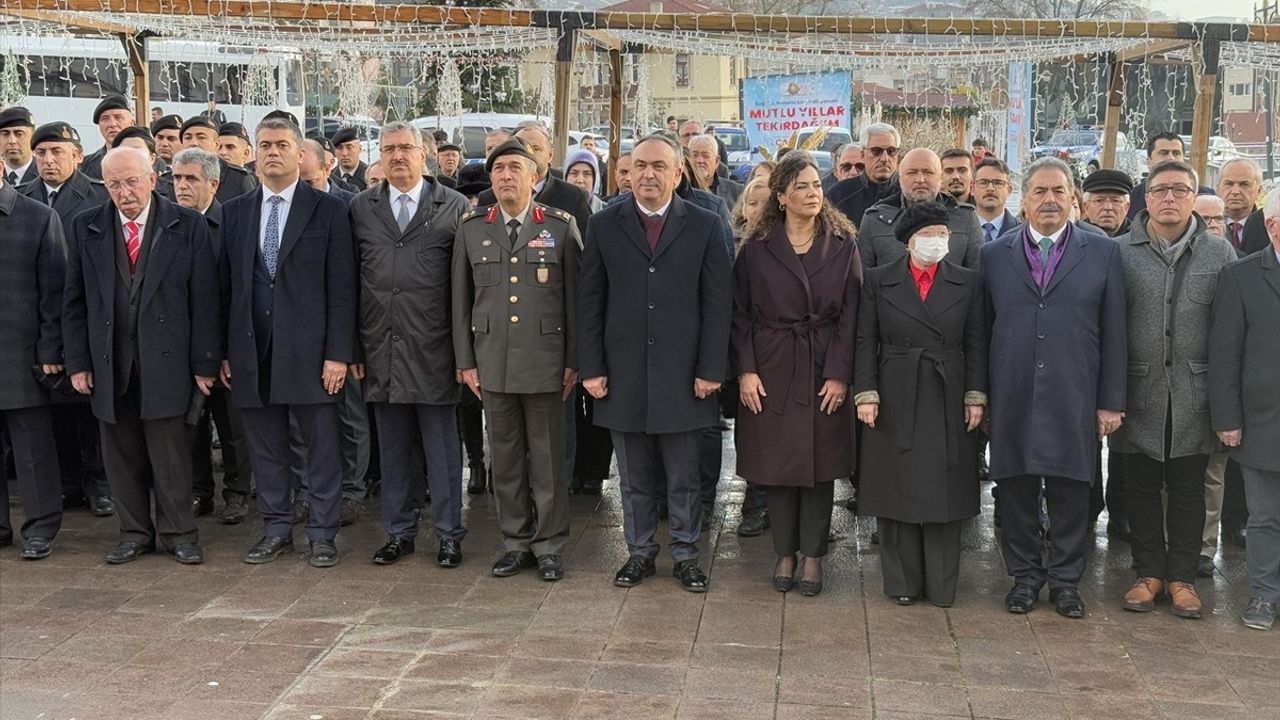 Tekirdağ'da 'Vatan Şairi' Namık Kemal Anıldı