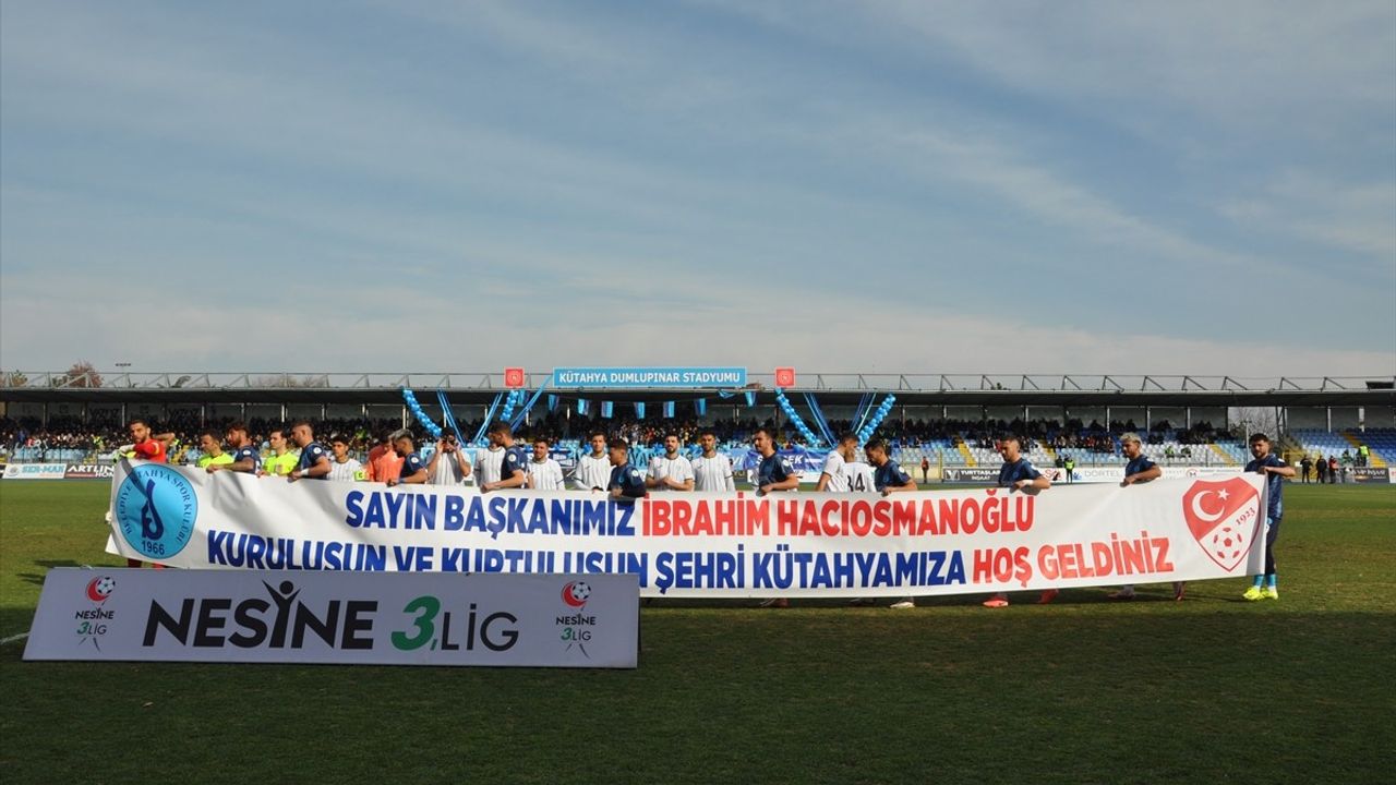 TFF Başkanı Hacıosmanoğlu Kütahya'da Futbolun Barışa Hizmet Etmesi İçin Temaslarda Bulundu