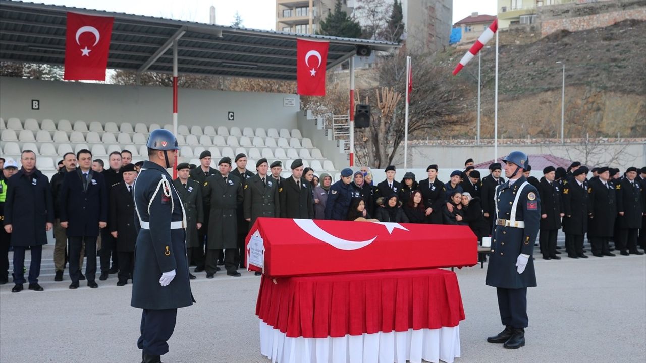 Tokat'ta Kalp Krizi Nedeniyle Vefat Eden Asker İçin Tören Düzenlendi