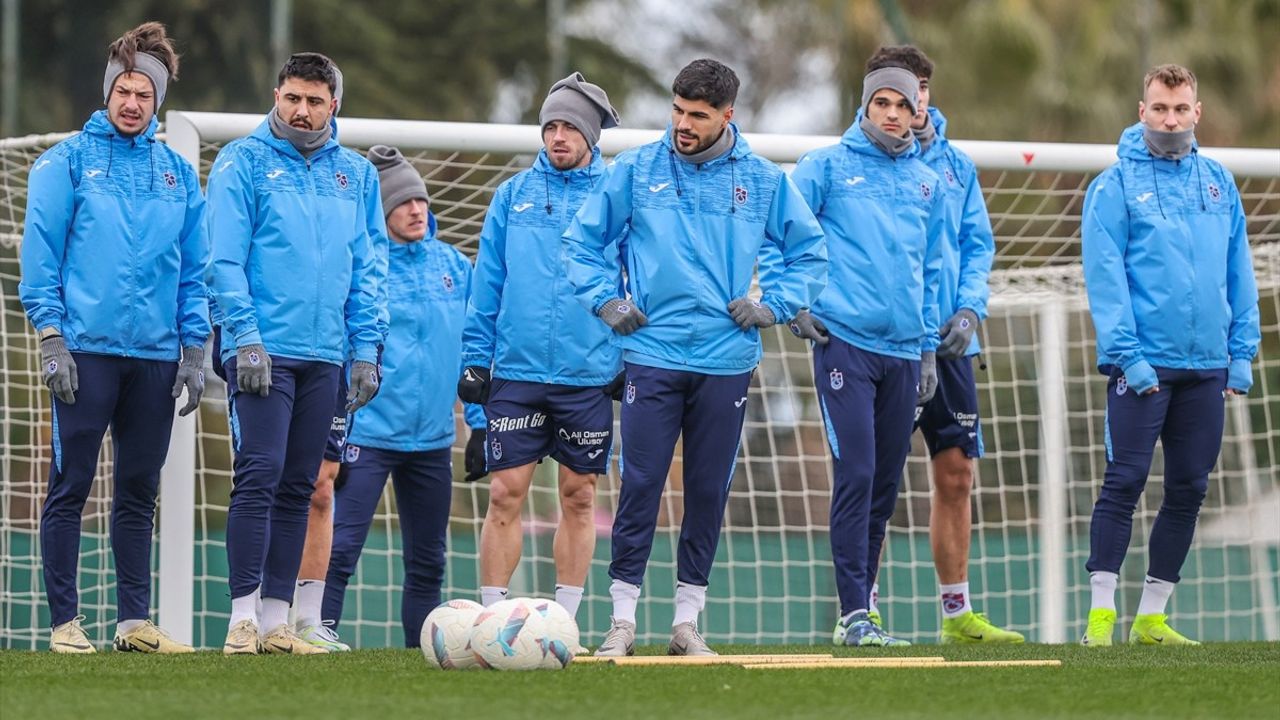 Trabzonspor, Galatasaray Maçına Hazırlıklarını Yoğunlaştırdı