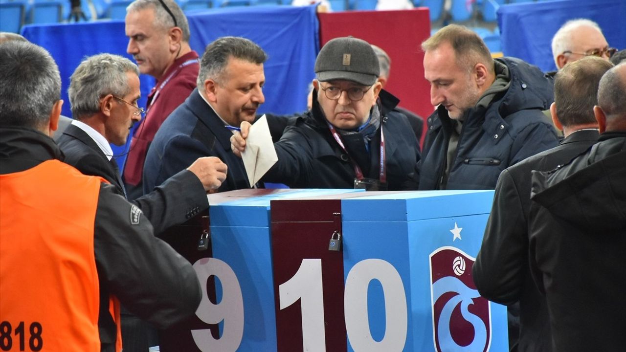 Trabzonspor Olağan Genel Kurulunda Oy Verme İşlemleri Başladı