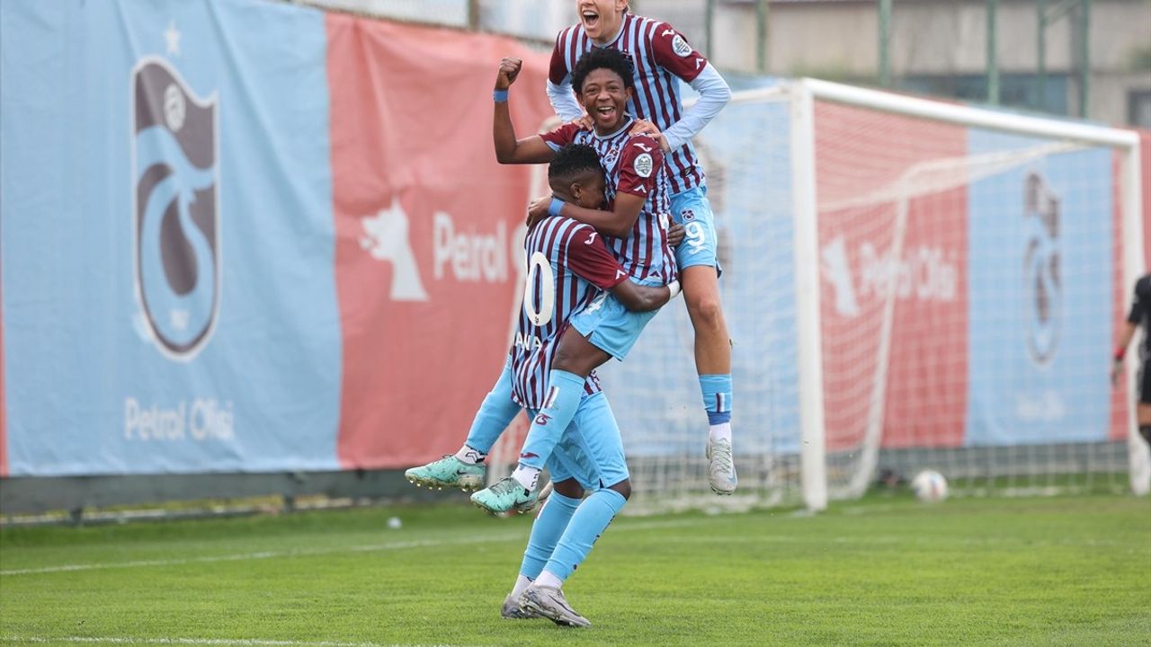 Trabzonspor, Ünye Kadın Spor Kulübü'nü 5-0 Mağlup Etti