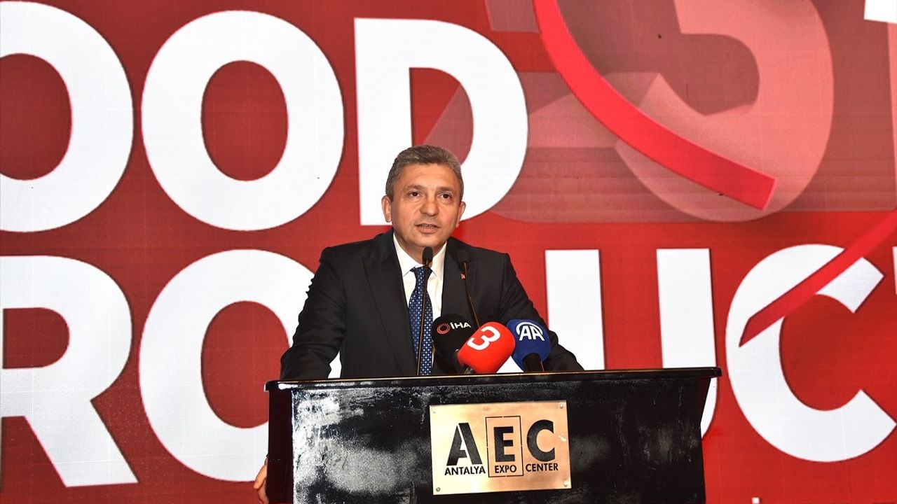 31. Uluslararası Gıda ve İçecek İhtisas Fuarı Antalya'da Kapılarını Açtı