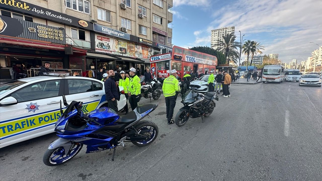 Adana'da Dron Destekli Trafik Uygulaması: 32 Sürücüye Ceza