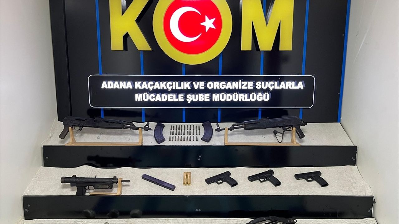 Adana'da Yasa Dışı Silah Ticareti Operasyonu: 11 Şüpheli Tutuklandı