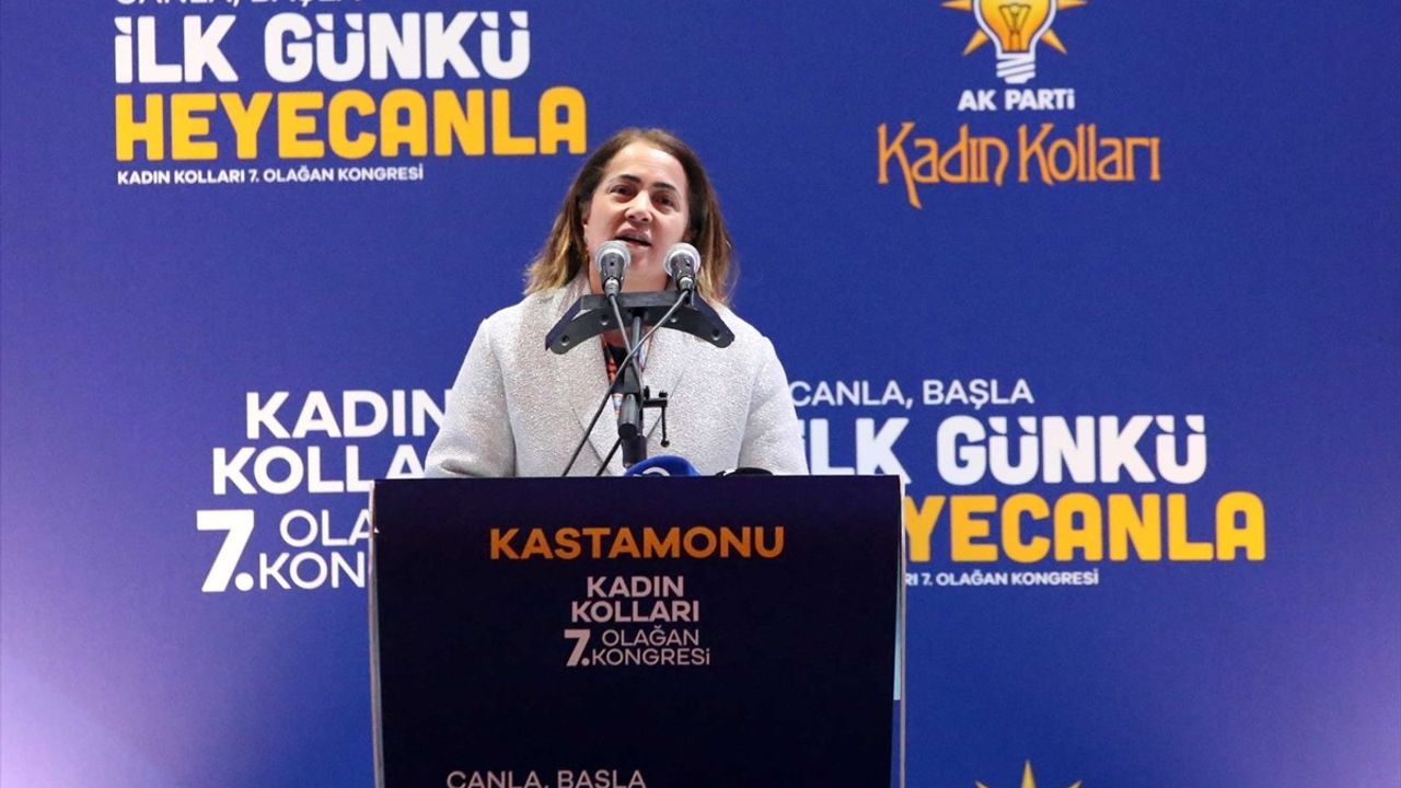 AK Parti Grup Başkanvekili Gül, Kastamonu Kadın Kolları Kongresi'nde Önemli Açıklamalar Yaptı