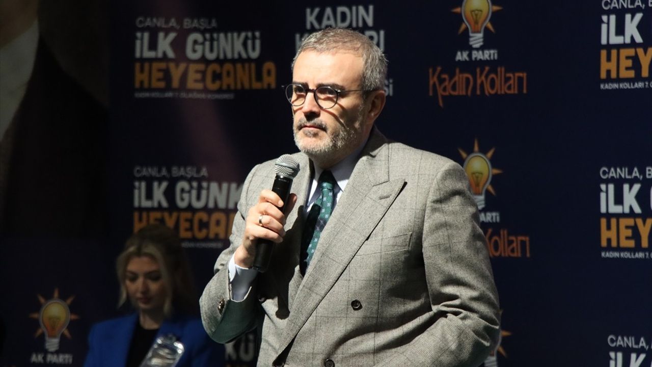 AK Parti MKYK Üyesi Mahir Ünal, Kırklareli Kongresi'nde CHP'ye Tepki Gösterdi