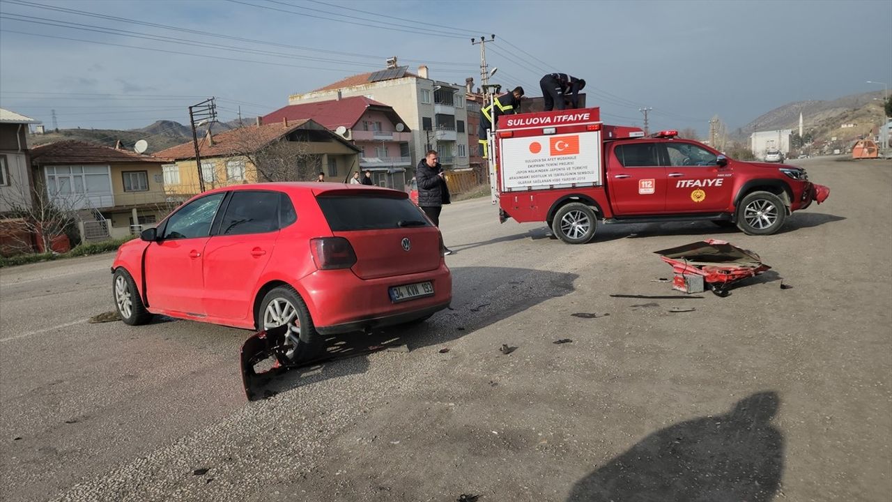 Amasya'da Trafik Kazası: 6 Yaralı, 1'i Ağır