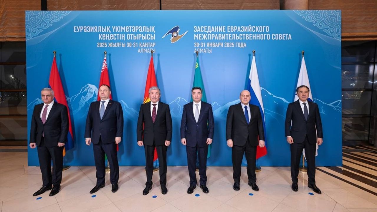 Avrasya Ekonomik Birliği Hükümet Başkanları Toplantısı Kazakistan'da Gerçekleşti
