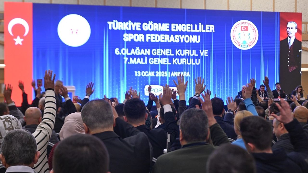 Ayhan Yıldırım, Türkiye Görme Engelliler Spor Federasyonu Başkanı Seçildi