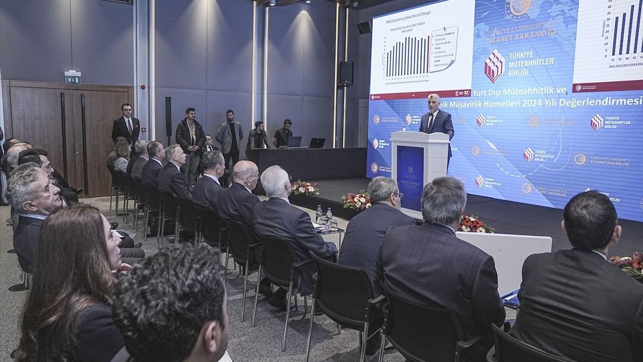 Bakan Bolat: Yurt Dışı Müteahhitlik Sektörü 2024'ü 28,6 Milyar Dolar ile Kapattı