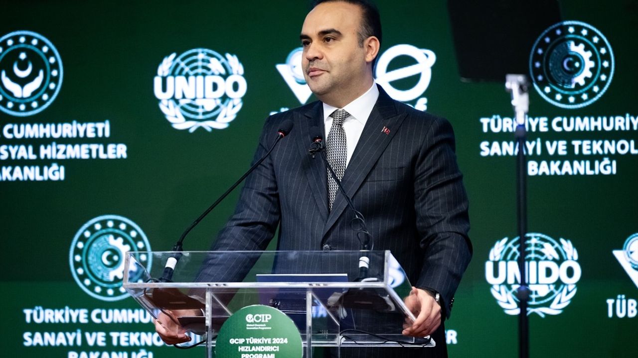 Bakan Kacır'dan GCIP Türkiye 2024 Ödül Töreninde Yeşil Dönüşüm Vurgusu