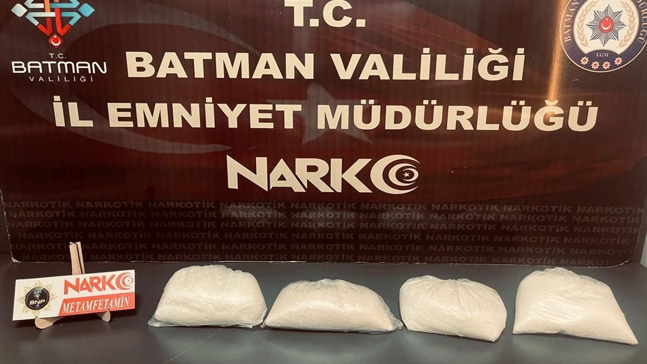 Batman'da Uyuşturucu Operasyonu: 2 Şüpheli Tutuklandı