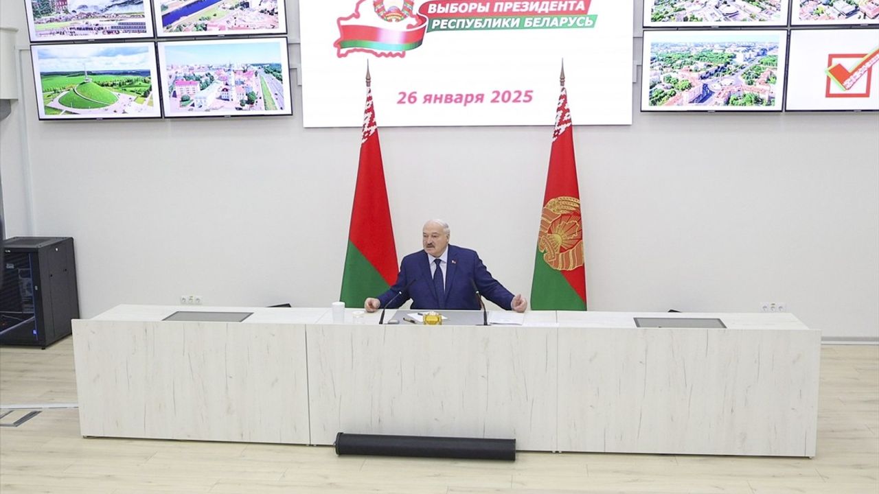 Belarus'ta Cumhurbaşkanı Seçimi İçin Oy Kullanma Süreci Başladı