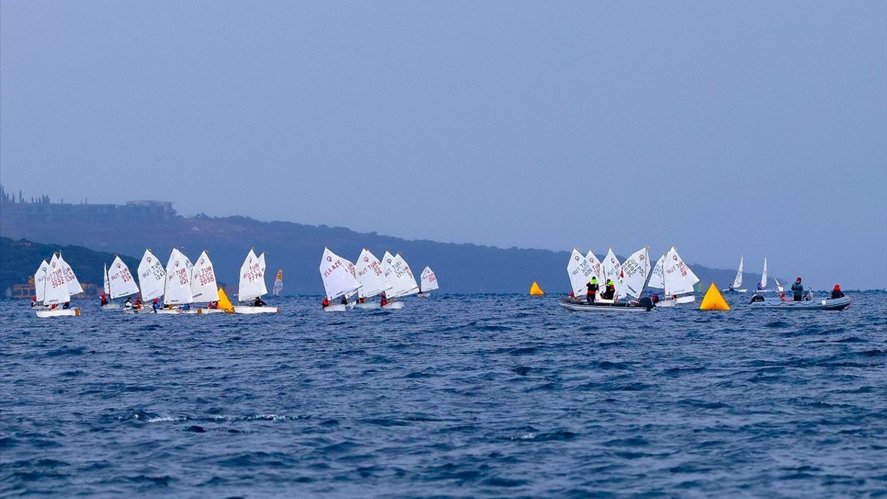 Bodrum'da 4. Uluslararası Mandalina Kupası Yelken Yarışları Başladı