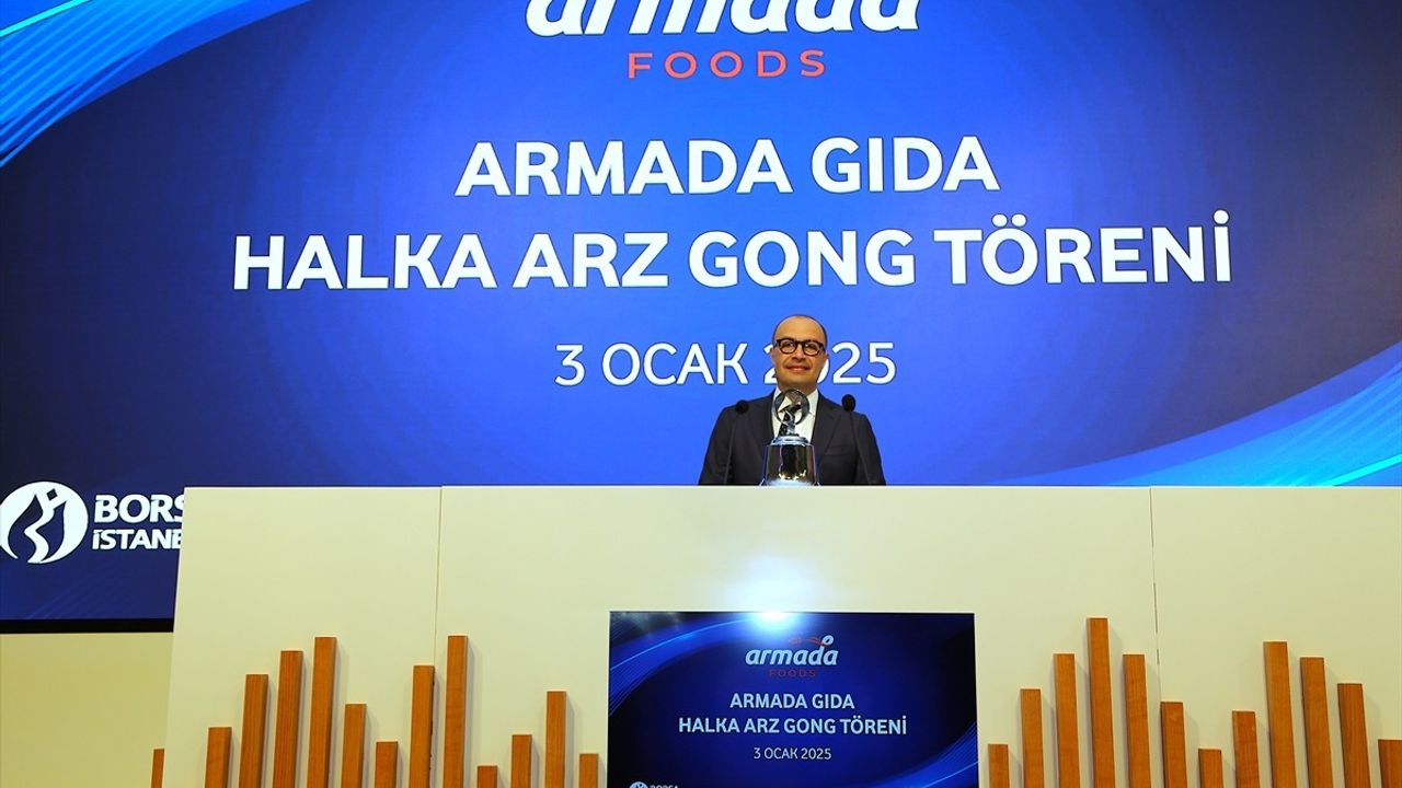 Borsa İstanbul'da Armada Gıda Gong Töreni Gerçekleşti