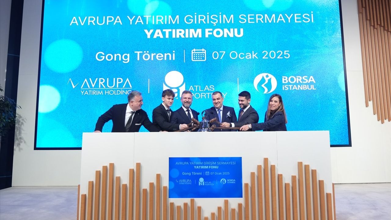 Borsa İstanbul'da Atlas Portföy Yönetimi'nin Girişim Sermayesi Fonu İşlem Görmeye Başladı