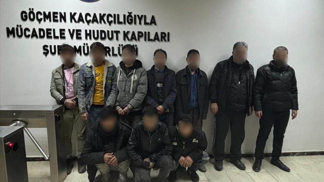 Elazığ’da Düzensiz Göçmen Operasyonu: 16 Yakalandı, 3 Gözaltı