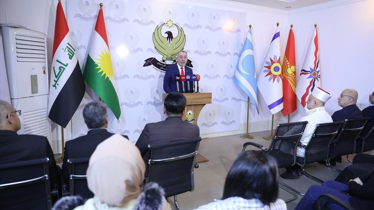 Erbil'de '16 Ocak Türkmen Şehitleri Günü' Töreni Düzenlendi