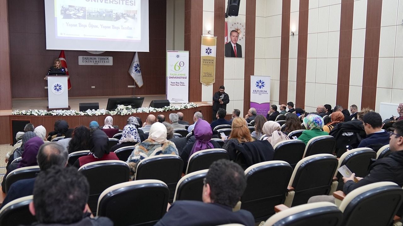 Erzurum'da 60 Yaş Üstü Bireylere 'Tazelenme Üniversitesi' Eğitimi Başlıyor