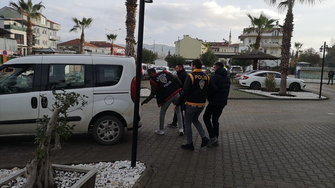 Fethiye'de Gasp Olayında 2 Zanlı Tutuklandı