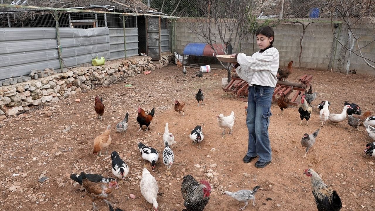 Filistinli Genç Kız, Sosyal Medya ile Ailesine Destek Oluyor