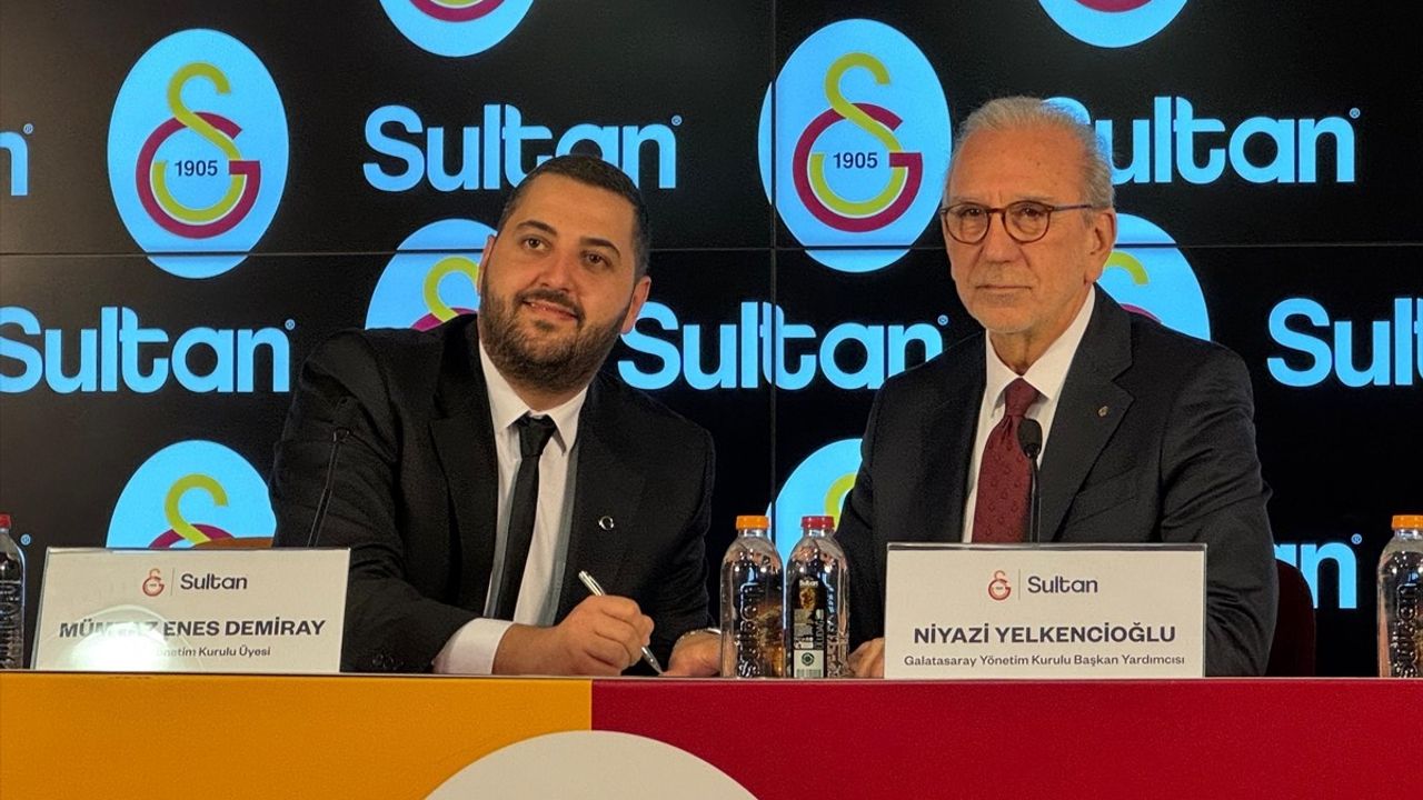 Galatasaray ve Sultan İçecek Arasında Yeni Sponsorluk Anlaşması