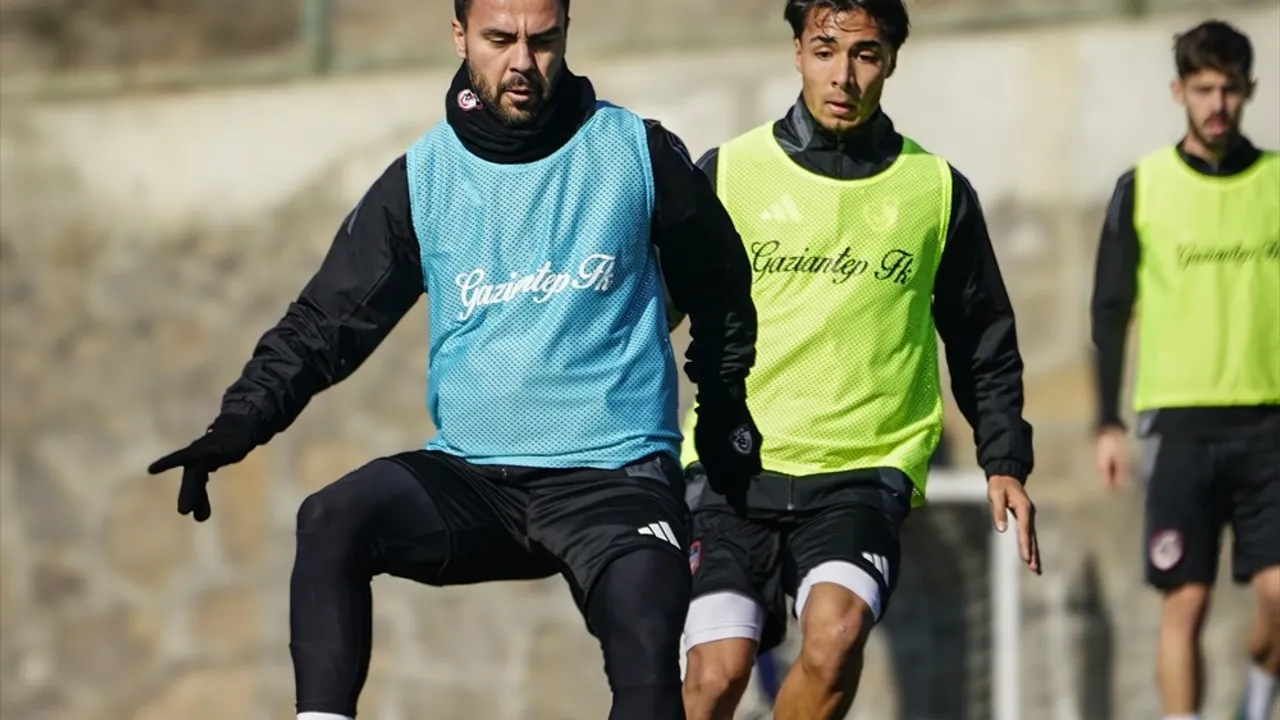 Gaziantep FK, İstanbulspor Maçı İçin Hazırlıklarını Sürdürüyor