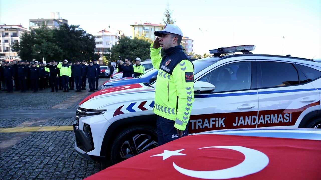 Giresun'da Jandarma ve Emniyet Teşkilatına 65 Yeni Araç Tahsis Edildi