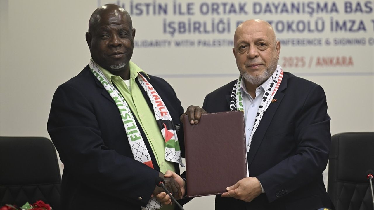 HAK-İŞ ve FEDUSA, Filistin'e Destek İçin İşbirliği Oluşturdu