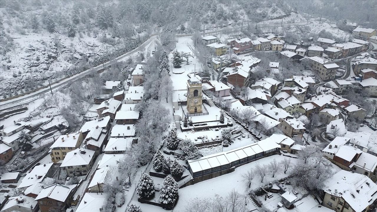 Kastamonu'da Kar Yağışı Hayatı Olumsuz Etkiledi