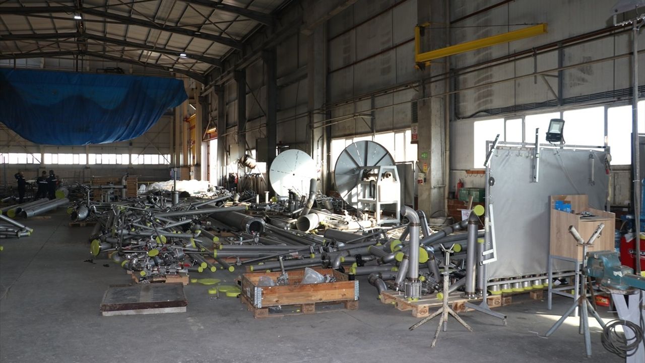 Kastamonu'daki Metal Fabrikası, Danimarka'daki İlaç Fabrikasının Kurulumunu Üstlendi