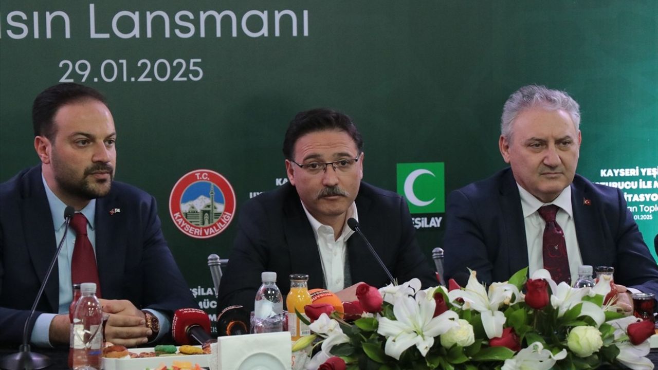 Kayseri'de Yeşilay Uyuşturucu Mücadele Rehabilitasyon Merkezi Tanıtıldı