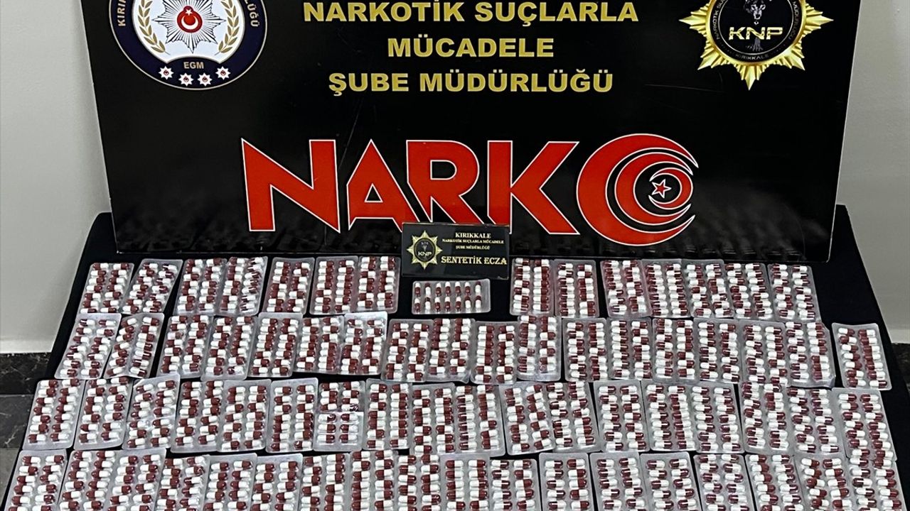 Kırıkkale'de Uyuşturucu Operasyonunda 3 Şüpheli Tutuklandı