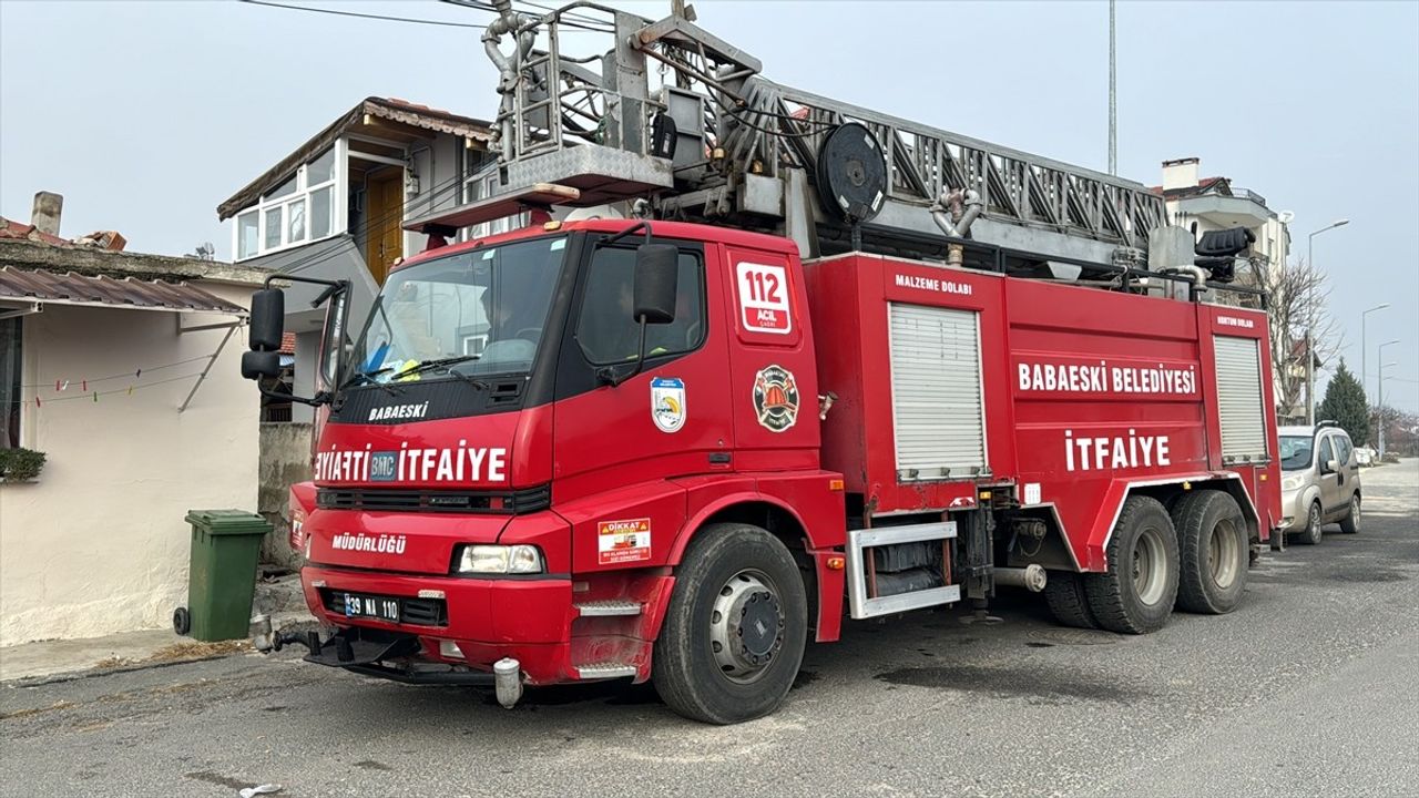 Kırklareli'nde Müstakil Evde Yangın: Yangın Kontrol Altına Alındı