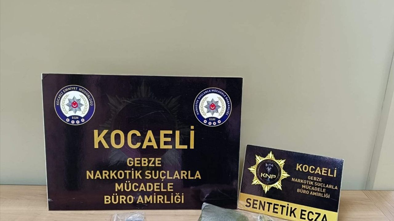 Kocaeli'de Uyuşturucu Operasyonunda 5 Zanlı Tutuklandı