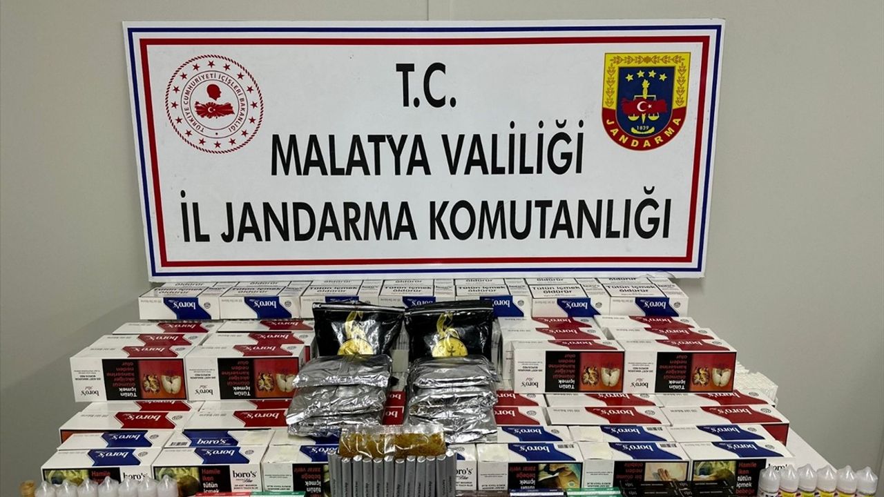 Malatya'da Kaçakçılık Operasyonu: 2 Şüpheli Yakalandı